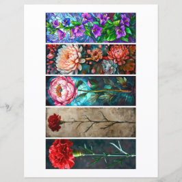 Maak Je Eigen 5 Elegante Bloemen Boeklezers