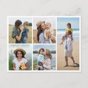 Maak Je Eigen 5 Foto Collage Briefkaart