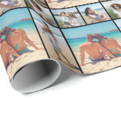 Maak je eigen 5 foto collage cadeaupapier (Rol Hoek)