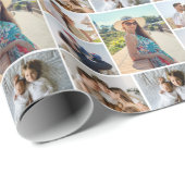 Maak Je Eigen 5 Foto Collage Cadeaupapier (Rol Hoek)