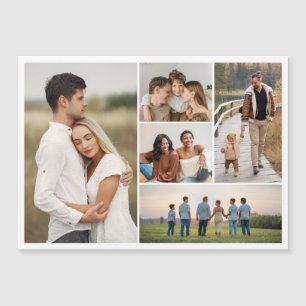Maak Je Eigen 5 Foto Collage Magnetische Kaart