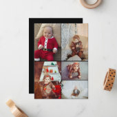 Maak je eigen 5 foto collage notitiekaartje (Voorkant / Achterkant in situ)