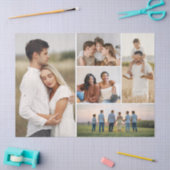 Maak Je Eigen 5 Foto Collage Tissuepapier (Craft)