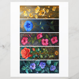 Maak je eigen 5 sierlijke bloemenbladwijzers