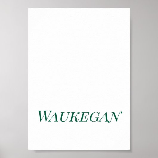 Maak je eigen 5"x7" matte poster (Voorkant)