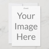 Maak je eigen 5" x 7" mat voor en achterzijde kaart (Voorkant)