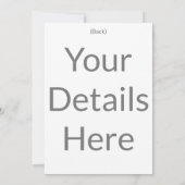 Maak je eigen 5" x 7" mat voor en achterzijde kaart (Achterkant)