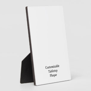 Maak je eigen 5" x 7" tafelplaque met standaard fotoplaat