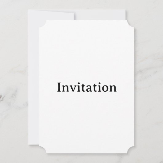 Maak Je Eigen 5" x 7" Ticket Kaart (Voorkant)