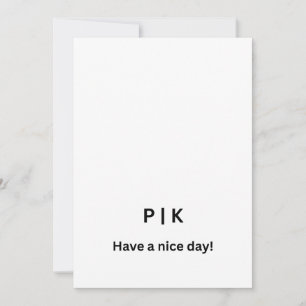 Maak Je Eigen 5" x 7" Uitnodiging