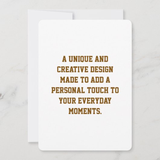 Maak Je Eigen 5" x 7" Uitnodiging (Voorkant)