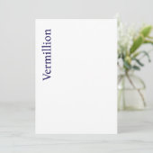 Maak je eigen 5" x 7" uitnodiging (Staand voorkant)