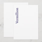 Maak je eigen 5" x 7" uitnodiging (Voorkant / Achterkant)