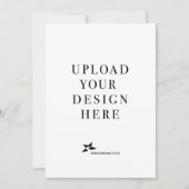 Maak Je Eigen 5x7 Portret Kaart (Voorkant)