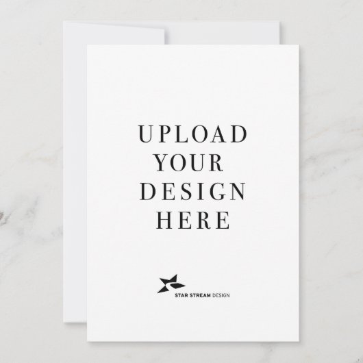 Maak Je Eigen 5x7 Portret Kaart (Voorkant)