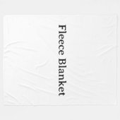 Maak je eigen 60"x80" fleece deken (Voorkant (Horizontaal))