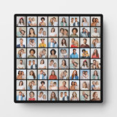 Maak Je Eigen 64 Foto Collage Fotoplaat (Voorkant)