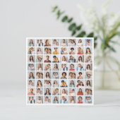 Maak Je Eigen 64 Foto Collage Kaart (Staand voorkant)