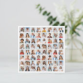 Maak Je Eigen 64 Foto Collage Kaart (Staand voorkant)