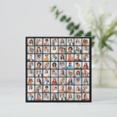 Maak Je Eigen 64 Foto Collage Kaart (Staand voorkant)