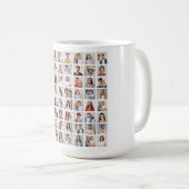 Maak Je Eigen 64 Foto Collage Koffiemok (Voorkant rechts)