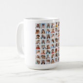 Maak Je Eigen 64 Foto Collage Koffiemok (Voorkant links)