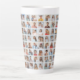 Maak Je Eigen 64 Foto Collage Latte Mok