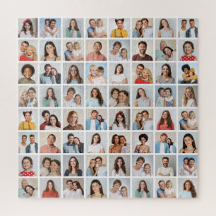 Maak Je Eigen 64 Foto Collage Legpuzzel