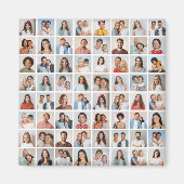 Maak Je Eigen 64 Foto Collage Magneet (Voorkant)