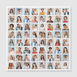 Maak Je Eigen 64 Foto Collage Magnetische Kaart