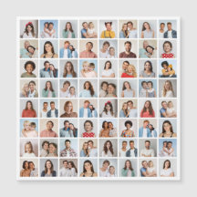 Maak Je Eigen 64 Foto Collage Magnetische Kaart