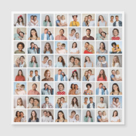 Maak Je Eigen 64 Foto Collage Magnetische Kaart Uitnodiging