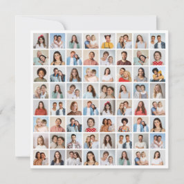 Maak Je Eigen 64 Foto Collage Notitiekaartje