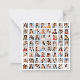 Maak Je Eigen 64 Foto Collage Notitiekaartje