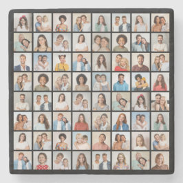 Maak Je Eigen 64 Foto Collage Stenen Onderzetter