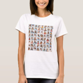Maak Je Eigen 64 Foto Collage T-shirt
