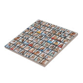 Maak Je Eigen 64 Foto Collage Tegeltje (Zijkant)