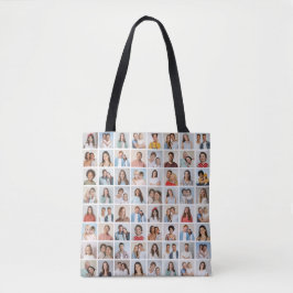 Maak Je Eigen 64 Foto Collage Tote Bag
