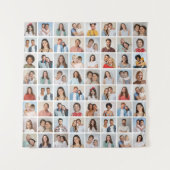 Maak Je Eigen 64 Foto Collage Wandkleed (Voorkant)