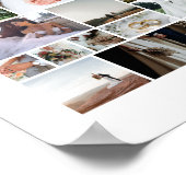 Maak je eigen 66 foto collage poster (Hoek)