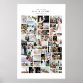 Maak je eigen 66 foto collage poster (Voorkant)