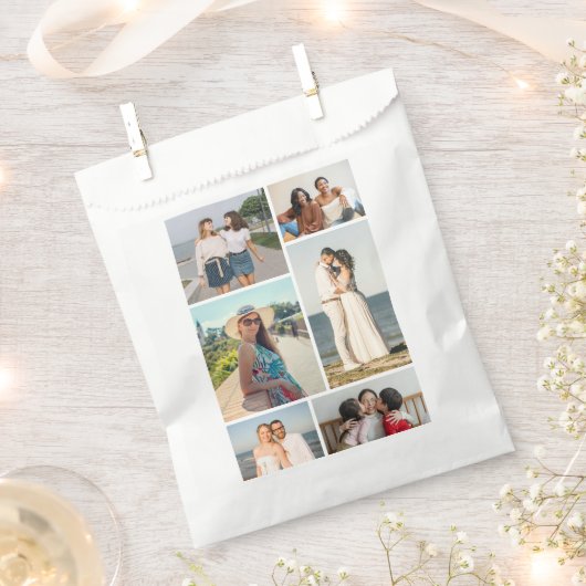Maak Je Eigen 6 Foto Collage Bedankzakje (Geknipt)