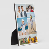 Maak Je Eigen 6 Foto Collage Fotoplaat (Zijkant)