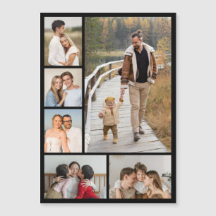 Maak Je Eigen 6 Foto Collage Magnetische Kaart