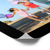 Maak Je Eigen 6 Foto Collage  Poster (Hoek)