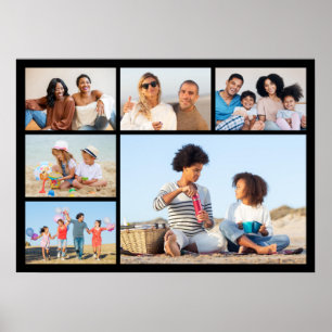 Maak Je Eigen 6 Foto Collage  Poster