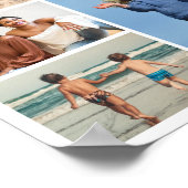Maak Je Eigen 6 Foto Collage Poster (Hoek)