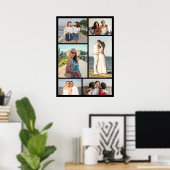 Maak Je Eigen 6 Foto Collage Poster (Thuiskantoor)