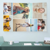 Maak Je Eigen 6 Foto Collage Spandoek (Beurs)