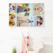 Maak Je Eigen 6 Foto Collage Spandoek (Insitu)